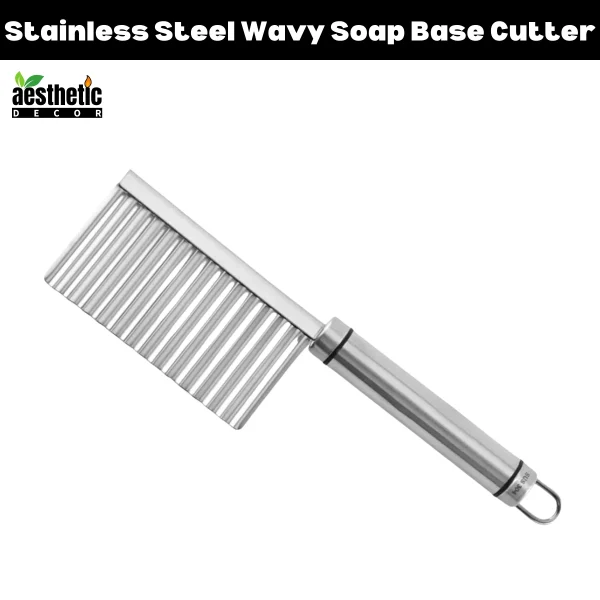 Stainless Steel Wavy Soap Base Cutter