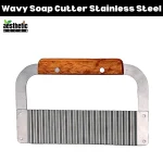 Wavy Soap Cutter Stainless Steel
