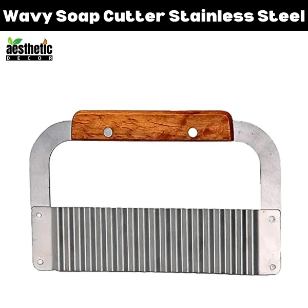 Wavy Soap Cutter Stainless Steel