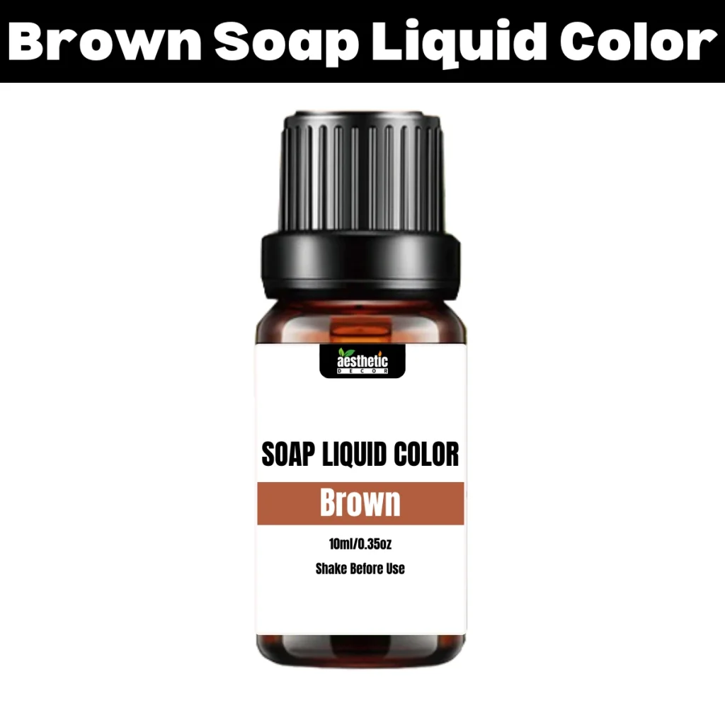 Brown Liquid Soap Color - 10ml