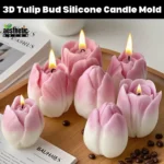 Tulip Bud Silicone Candle Mold