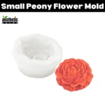 Small Peony Flower Silicone Mold