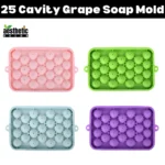 25 Cavity Grape Silicone Soap Mold Colors