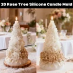 3D Rose Tree Candle Mold