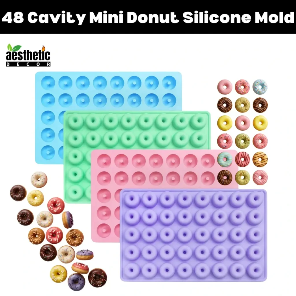 48 Cavity Donut Silicone Mold