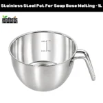 Stainless Steel Double Boiler Pot For Soap Base Melting - 1L