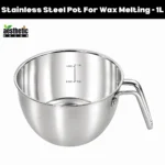 Stainless Steel Double Boiler Pot for Candle Wax Melting - 1L