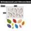 3D Embossed Leaf Silicone Mold