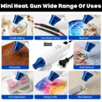 Mini Heat Gun - 300W - Uses