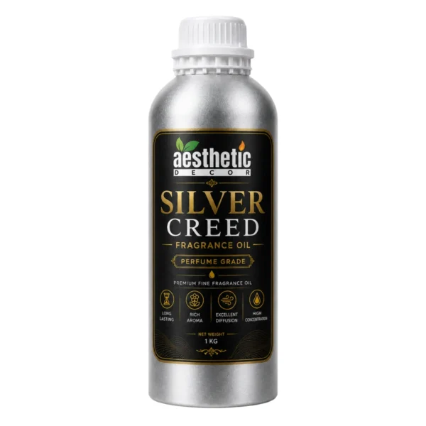 Silver Creed Perfume Fragrance Oil - 1KG