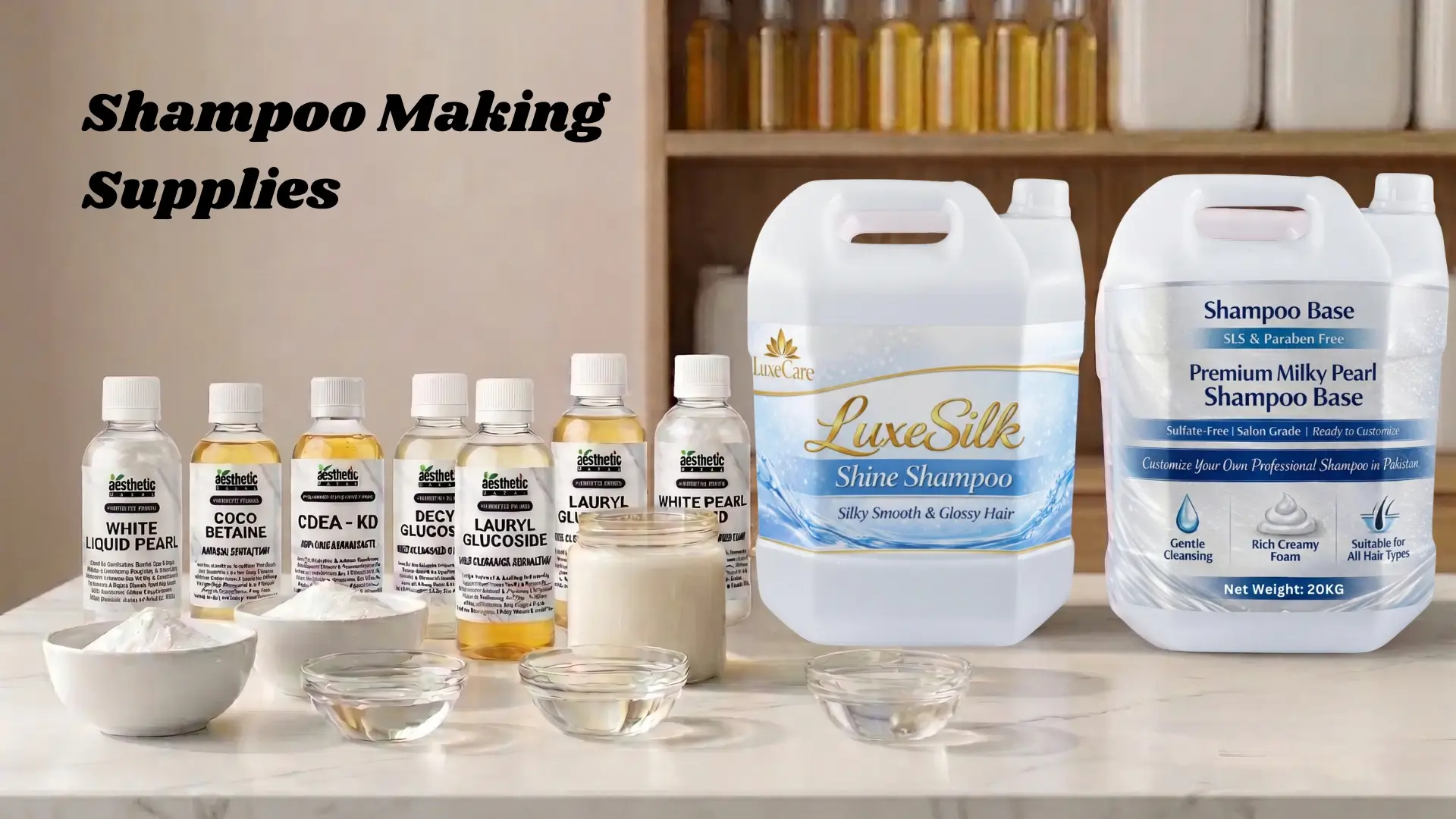 Shampoo Making Supplies