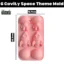 6 Cavity Space Theme Silicone Mold